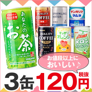 3缶100円