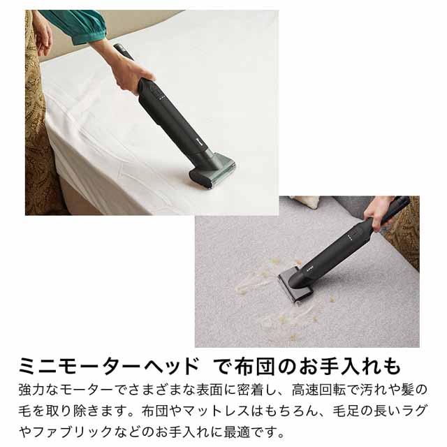 Shark 掃除機 充電式ハンディクリーナー EVOPOWER EX ダーク 