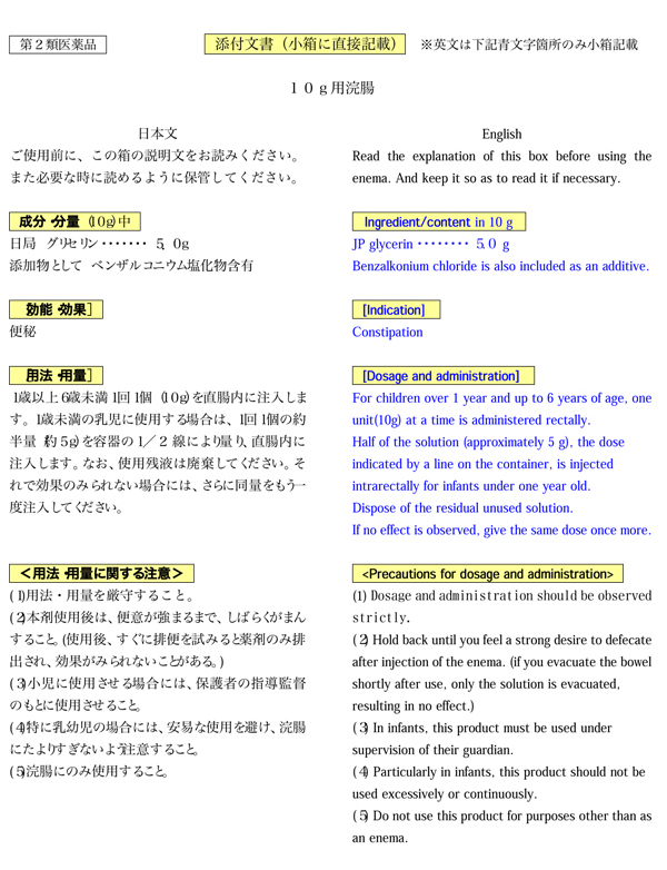 市場 第2類医薬品 ムネ製薬 コトブキ浣腸１０